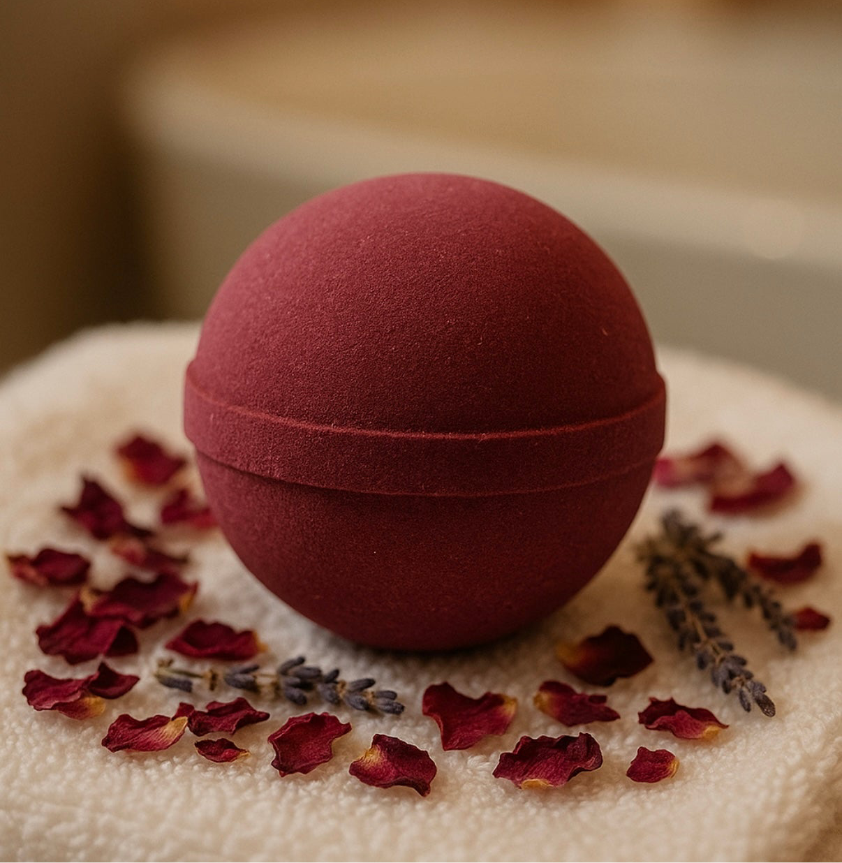 Pomegranate oasis bath bomb